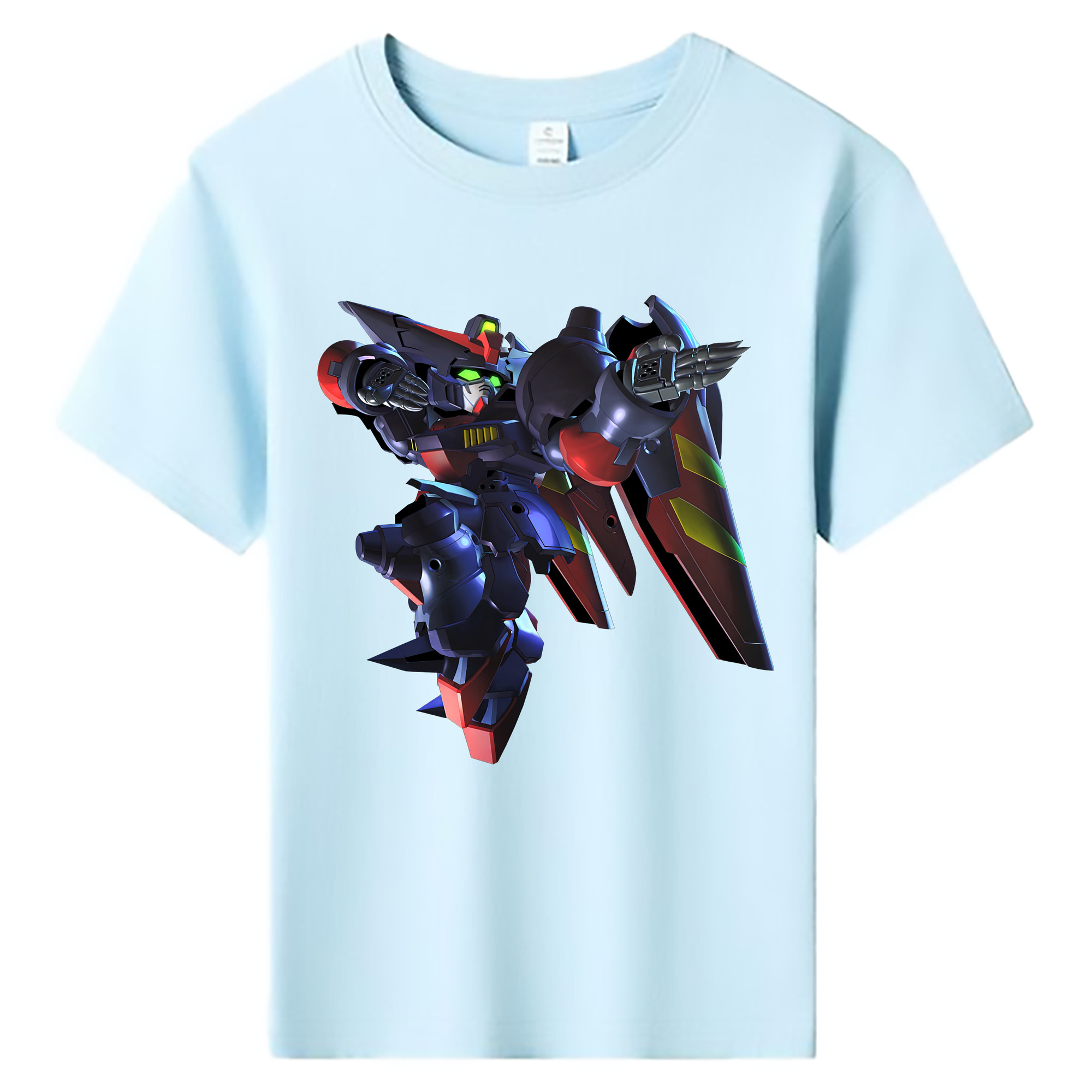 （画像用） 機動戦士ガンダム Mobile Suit Gundam 綿100％キッズTシャツ（フロントプリント）